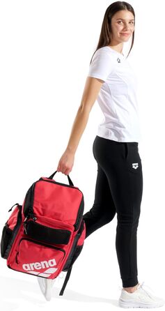 Рюкзак для плавання Arena One Go, 45 літрів, червоний - спортивна сумка для подорожей