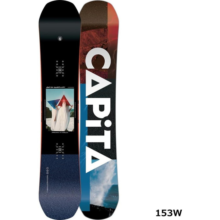 Сноуборд Capita Defenders of Awesome Wide 159 см, мультиколір