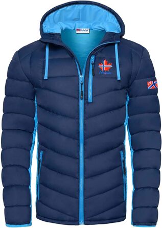 Чоловіча куртка Nebulus MERIK, тепла outdoor куртка, практична та універсальна куртка-перехідник та зимова куртка, колір: темно-синій