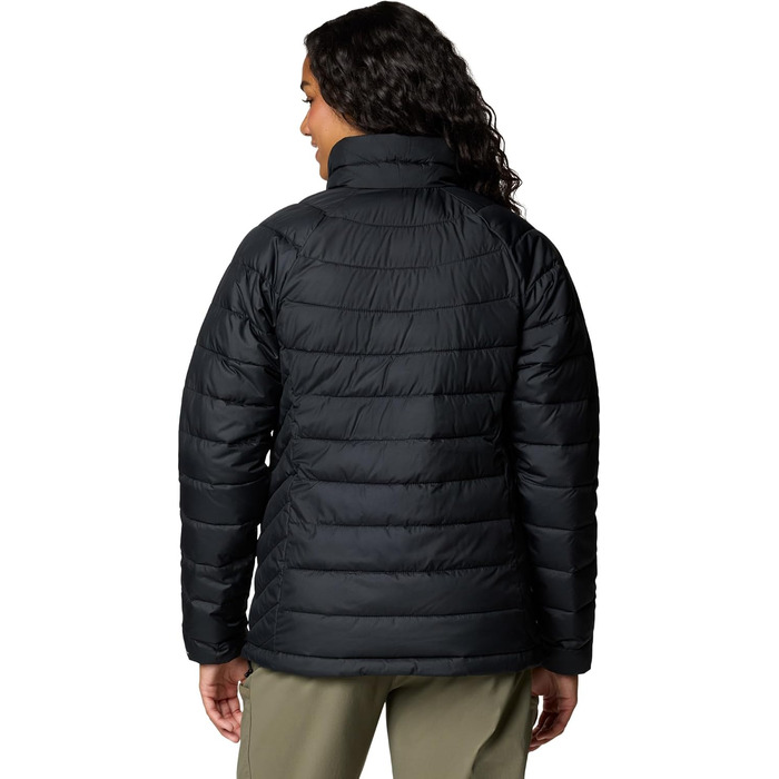 Жіноча утеплена куртка Columbia Powder Lite II Full Zip, чорна, розмір XL