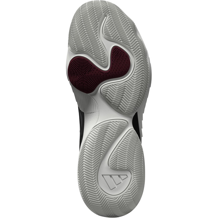 Кросівки баскетбольні Adidas Trae Unlimited (38 2/3 EU) - Cloud White Burgundy Grey Three