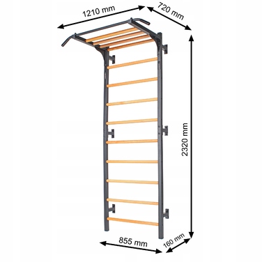 Тренажерна драбинка Endorfit, 232 см x 85,5 см