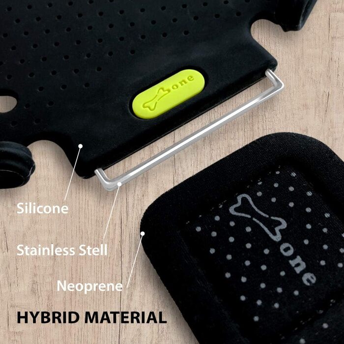 Спортивний браслет на руку BONE для iPhone/Samsung, чорний, L (25-40см)