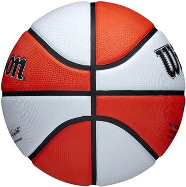 Баскетбольний м'яч WILSON WNBA Authentic Series, розмір 6, 28.5', для вулиці