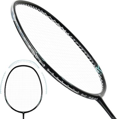 Набір для бадмінтону Graphit: ракетки з карбону, м'ячики, намотка, сумка (UP300)