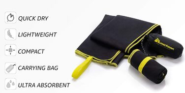 Рушник спортивний Meteor Sport Microfiber XL/XXL, 9 кольорів, 110x175 см, ультра легкий, швидковисихаючий, для фітнесу, подорожей, сауни, пляжу