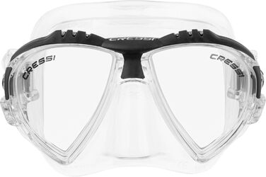 Маска для снорклінгу та дайвінгу Cressi Matrix (Комплект: маска + трубка Gamma) – унісекс, прозора/чорна