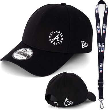 Кепка New Era NFL MLB NBA - Basecap Flawless з логотипом команди - Аксесуар - Лімітована серія (один розмір, Atlanta Braves)