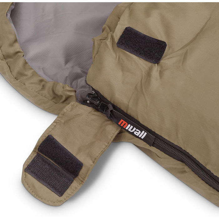 Сплячий мішок Mivall Patrol: ультралегкий, компактний, для подорожей, літній, легкий