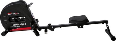 Гребний тренажер Christopeit Sport Cambridge II Black, чорний, домашній, індивідуальний