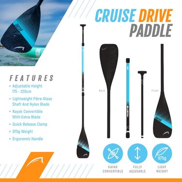 Надувний  SUP-борд Bluefin Cruise 10'8: для дорослих, з аксесуарами Sunburst Orange