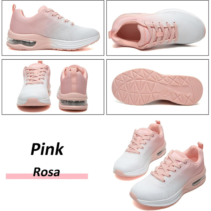 Жіночі кросівки для фітнесу та бігу Laufschuhe Rosa (42 EU) з амортизацією та підтримкою стопи