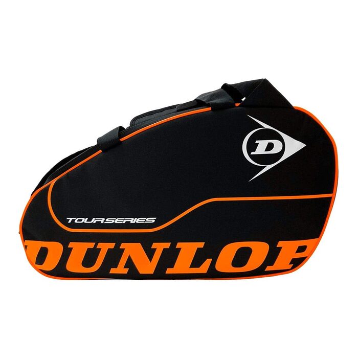 Сумка для падел-тенісу Dunlop Tour Intro Black/Orange 10316686 - Оригінальна спортивна сумка
