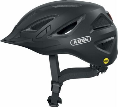 Велошолом ABUS Stadthelm Hyban 2.0 MIPS з підсвіткою, ABS, захист від ударів, для жінок і чоловіків