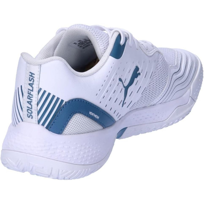 Спортивне взуття PUMA Solarflash III для залу - унісекс, 36 EU, білий/блакитний