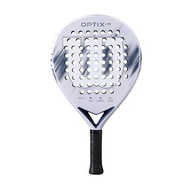 Ракетка для падел Wilson Optix V2 Lite (фіолетова) - легка, для початківців, з скловолокном, 50x29.9x7 см
