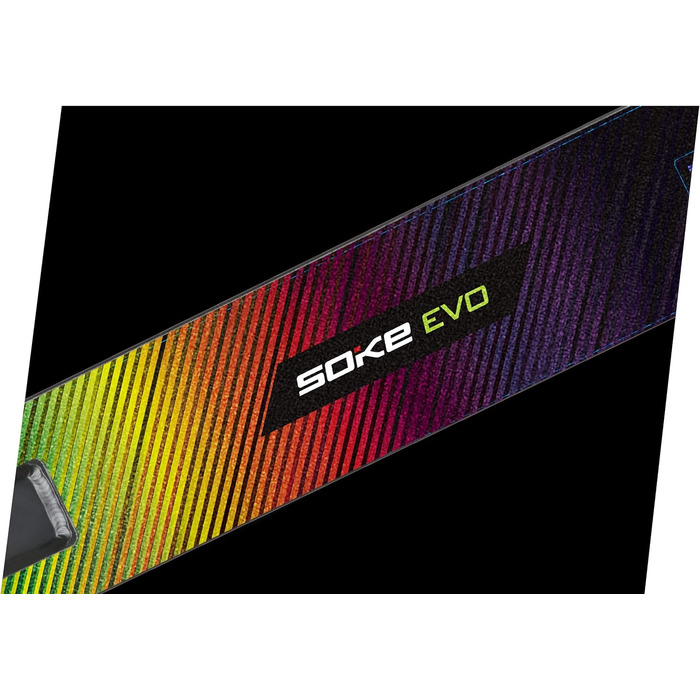 SOKE Evo: Скутер для екстремального катання в скейтпарку – підшипники ABEC-9 Carbon, сталевий Y-образний кермо з TPR-покриттям, алюмінієва дека (зелений)