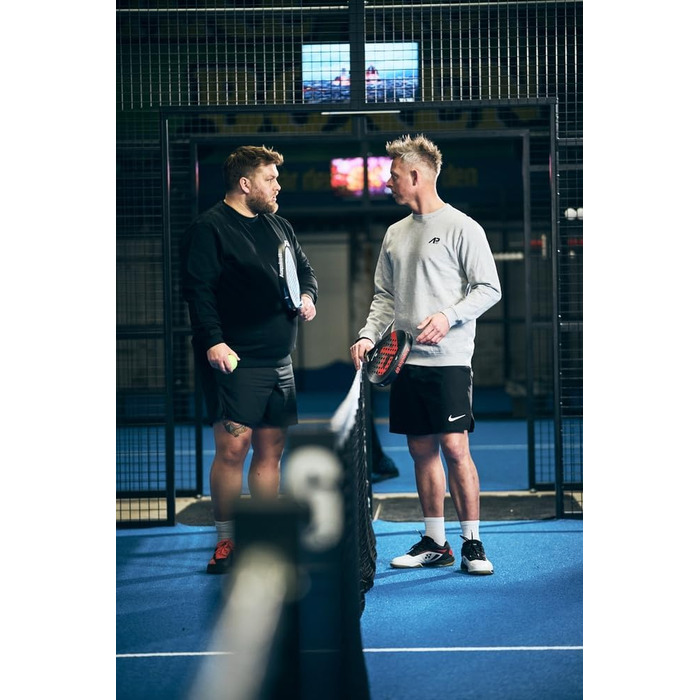 Плече для падел-тенісу Expert: 100% карбон, напівм'який, довговічний, для гри в приміщенні та на вулиці (чорний)