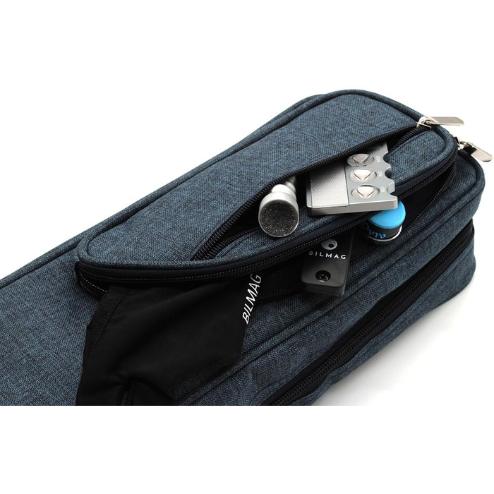 Чохол для бильярдного кия OSC III, 82 см, 3/4, блакитний (Pool)