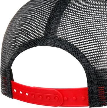 Кепка-тракер New Era Los Angeles Dodgers Camouflage Infill A-Frame з регульованим розміром, червоно-синя