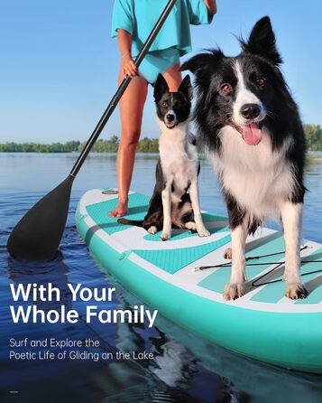 Надувний SUP Борд (Stand Up Paddle Board) з преміум аксесуарами 305x76x15см для юнаків та дорослих. Підходить для озер, річок та океану