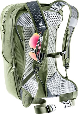 Велосипедний рюкзак Deuter Race Air 14+3 літри, спортивний, з вентильованою спинкою