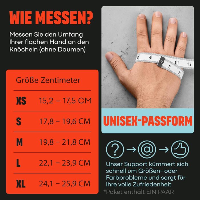 Рукавички для важкої атлетики Mava з підтримкою зап'ястя – тренувальні рукавички для тренувань, підтягувань, калістеніки та фітнесу – для чоловіків та жінок, чорний, розмір M
