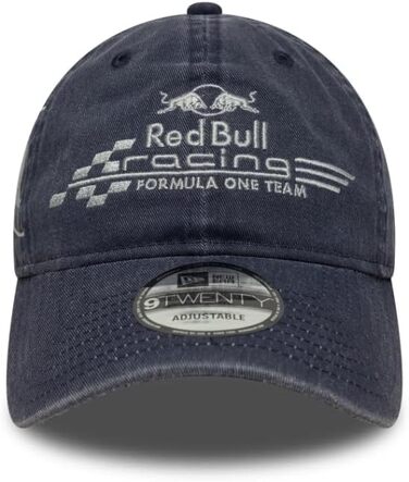 Кепка New Era Red Bull Racing F1 Team 2025 з логотипом, класичний стиль, регульована