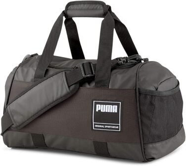 Сумка для спортзалу PUMA Gym Duffle Bag S, синя-чорна, універсальний розмір