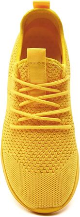 Чоловічі кросівки для спорту, тенісу, ходьби та бігу. Білі кросівки для фітнесу та занять у залі (39 EU, жовтий)