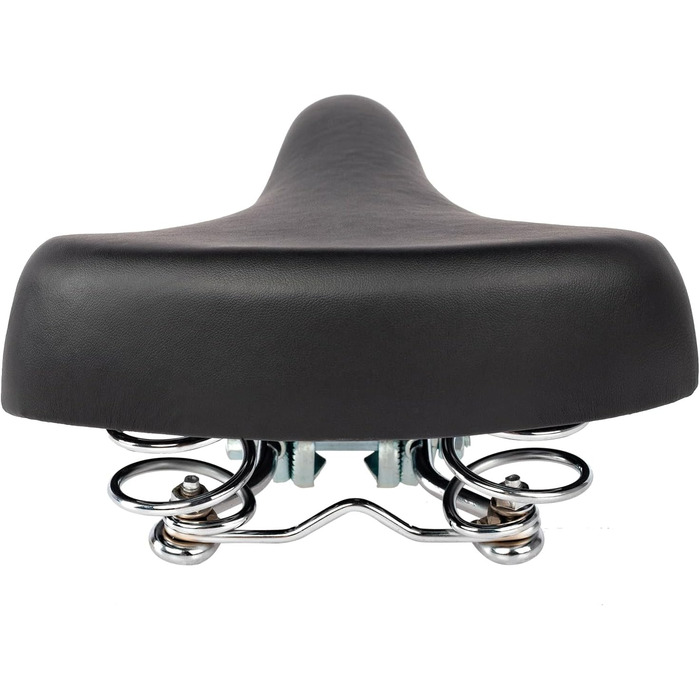 Дитячий велосипедний крісло-сидіння для дівчаток та хлопчиків, водонепроникне, широке, м'яке, з двома амортизаторами, підходить для велосипедів 12, 14, 16, 18, 20 дюймів (MTB, шосе), м'ятно-зелений (чорний)