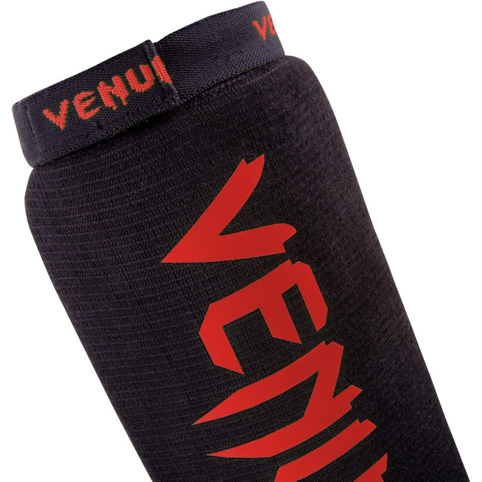 Захисні щитки для гомілки Venum Kontact чоловічі XS чорні/червоні