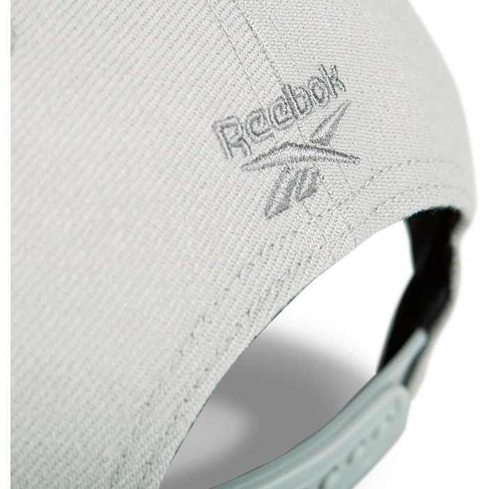 Кепка-бейсболка Reebok унісекс, сіра, універсальний розмір