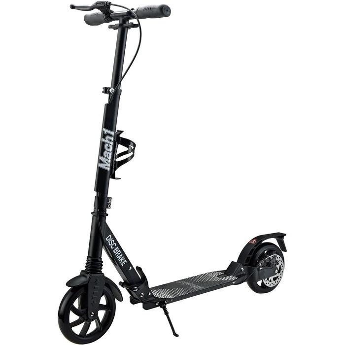 Самокат міський складаний ALU City Roller, великі колеса 145-250 мм, для дорослих і дітей