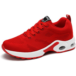 Кросівки для бігу та ходьби, чоловічі та жіночі, легкі, зручні, червоні, Yya1727