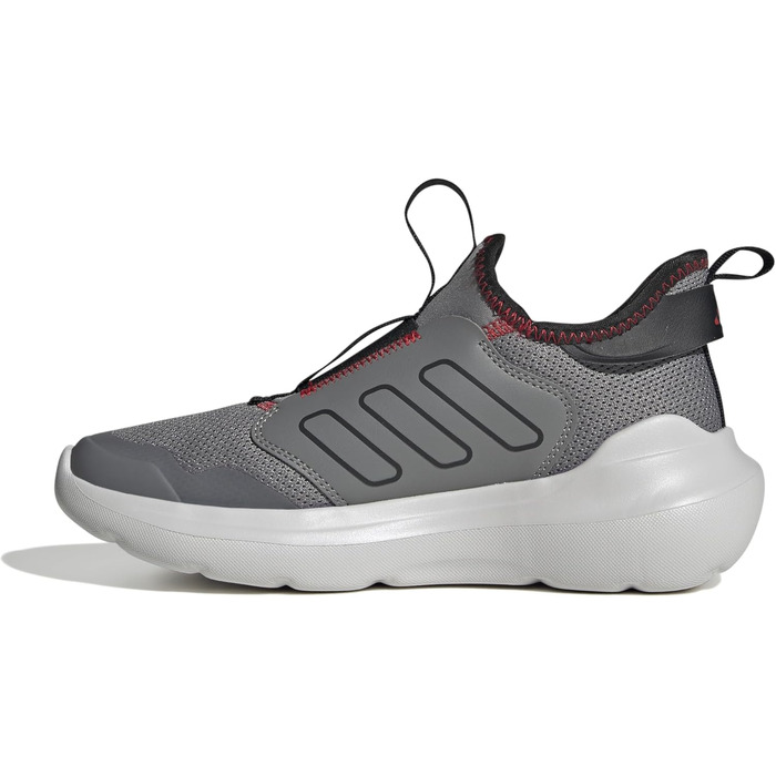 Дитячі кросівки Adidas Tensaur Comfort Junior - сірий, чорний, рубіновий (39 1/3 EU)