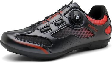 Чоловічі велосипедні туфлі для MTB та шосе, без фіксатора, чорні, 44 EU