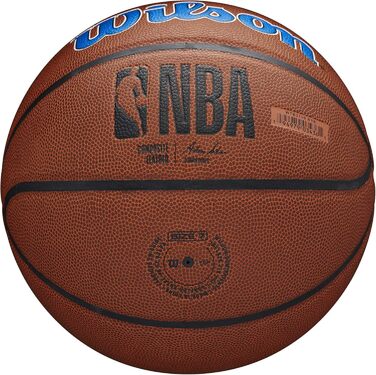 М'яч для баскетболу Wilson NBA Team Autograph Mini New York Knicks, сувенірний, для підписів