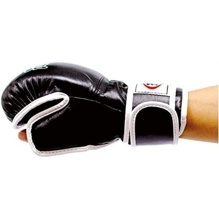 Рукавички для ММА Fairtex FGV15 чорні XL, для спарингів, фріфайту та греплінгу