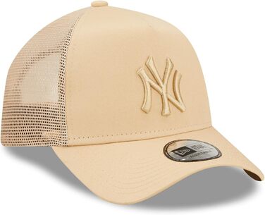 Кепка New Era New York Yankees з сіткою MLB, оливковий колір, регульована, бейсболка