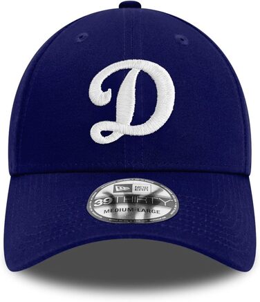 Кепка бейсболка New Era MLB 39Thirty, кольоровий логотип команди, унісекс (L-XL, Los Angeles Dodgers #31591)