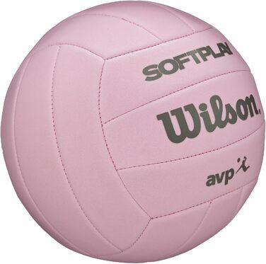 Волейбольний м'яч Wilson AVP Soft Play рожевого кольору