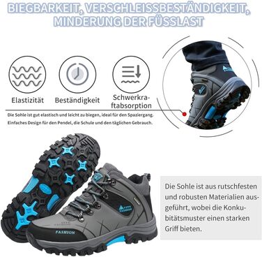 Черевики для хайкінгу чоловічі та жіночі, водонепроникні, туристичні черевики, outdoor взуття, зручні, легкі, для гори та кемпінгу, зелені (42 EU, хакі)