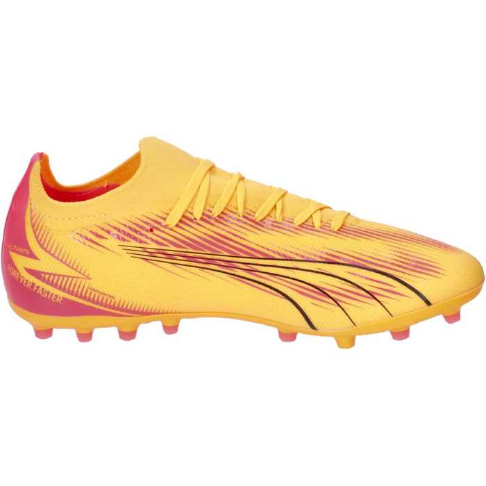 Футбольні бутси PUMA Ultra Match Mg для чоловіків (46.5 EU, Sun Stream Puma Black Sunset Glow)