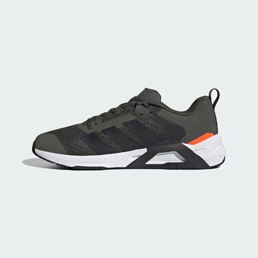 Кросівки Adidas Dropset Control Trainer для чоловіків (46 2/3 EU, Night Cargo Core Black Impact Orange)