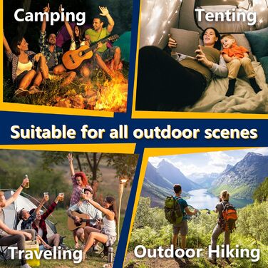 Каремат туристичний самонадувний Hioutdoor 10 см, ультралегкий, з насосом-пресом, для кемпінгу, трекінгу, пляжу, рюкзака, намету, сірого кольору