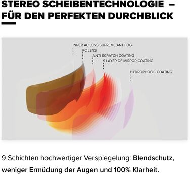 Гірськолижний шолом ATOMIC Savor Visor Stereo з візором, максимальне поглинання ударів, вентиляція Aircon, дзеркальне покриття, розмір 59-63, світло-фіолетовий