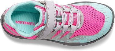 Кросівки Merrell Trail Glove 5 A/C для дітей та дорослих, сірі з рожевим та блакитним, 38 EU