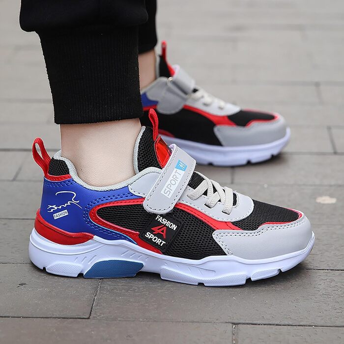 Дитячі кросівки для трекінгу та активного відпочинку: водонепроникні, червоні, 38 EU