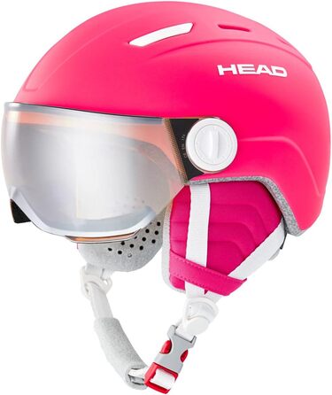 Захисний шолом HEAD Maja Visor рожевий, розмір XXS, для дітей